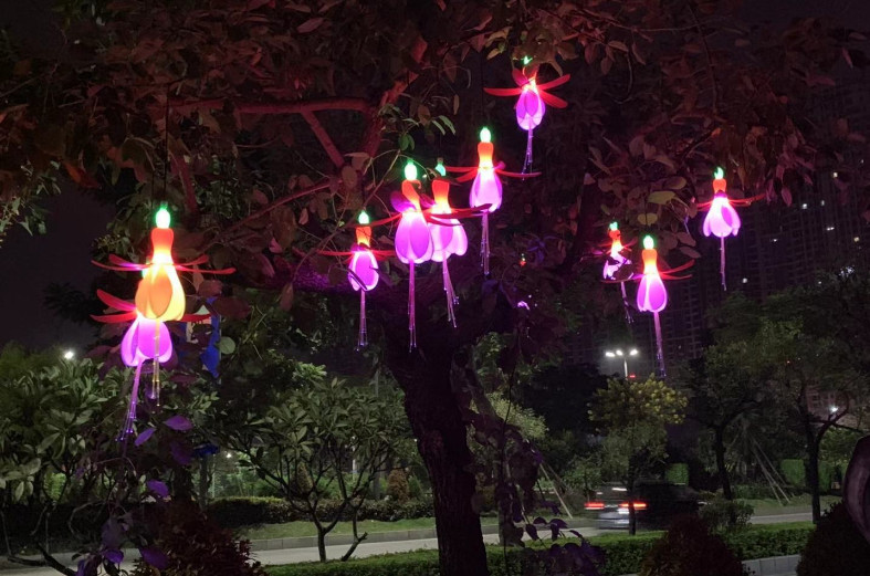 LED灯笼花
